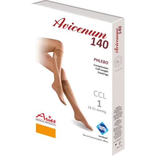PHLEBO 140 - Bas de compression mi-bas