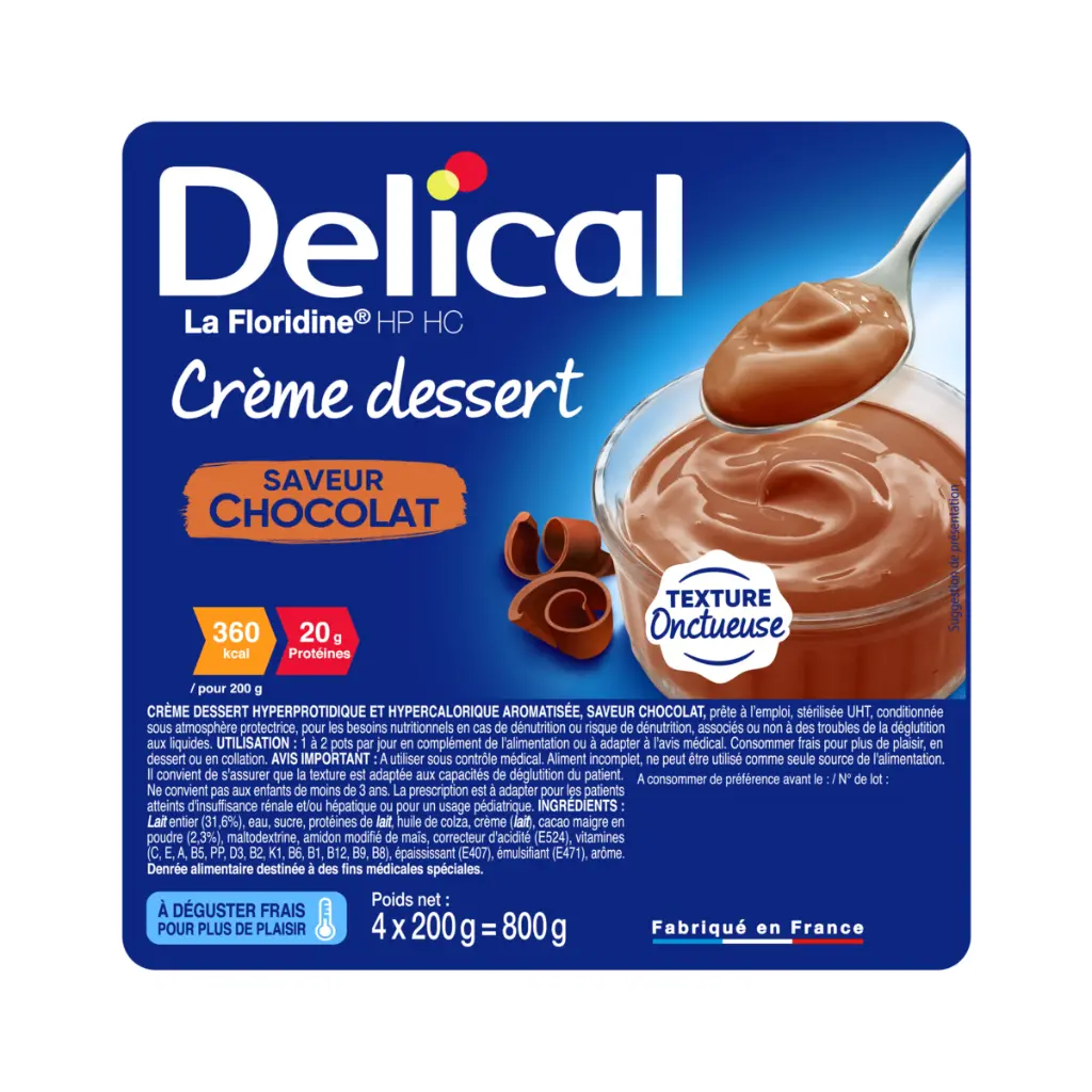 Délical - Crèmes desserts (3 saveurs)