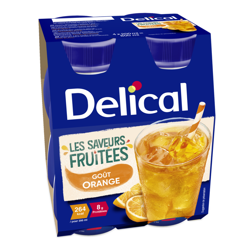 Délical - Boissons fruités 4 saveurs 
