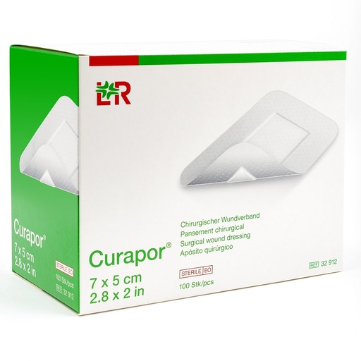 Curapor pansement chirurgical 7 x 5cm