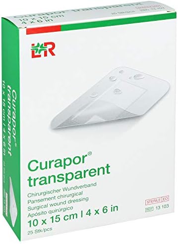 Curapor pansement transparent 10 x 15cm