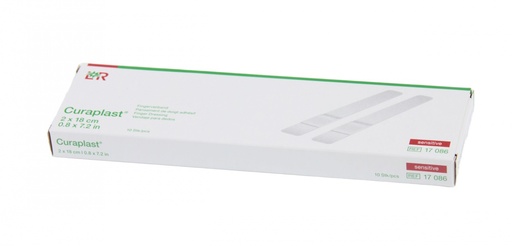 Curaplast sensitive 2 x 18cm - Boite de 10