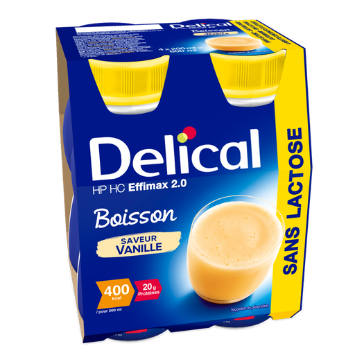 Délical - Boissons sans lactoses (2 saveurs) 