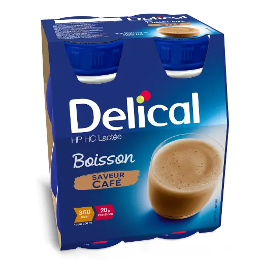 Délical - Boissons lactées (4 saveurs)