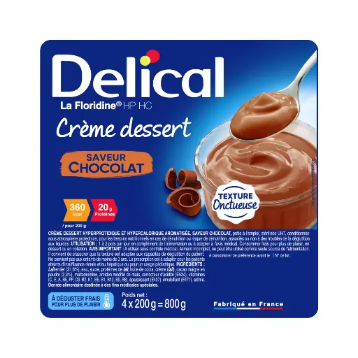 Délical - Crèmes desserts (3 saveurs)
