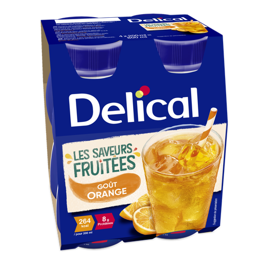 Délical - Boissons fruités 4 saveurs 