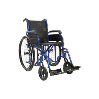 Chaise roulante - Excel Plus bleu